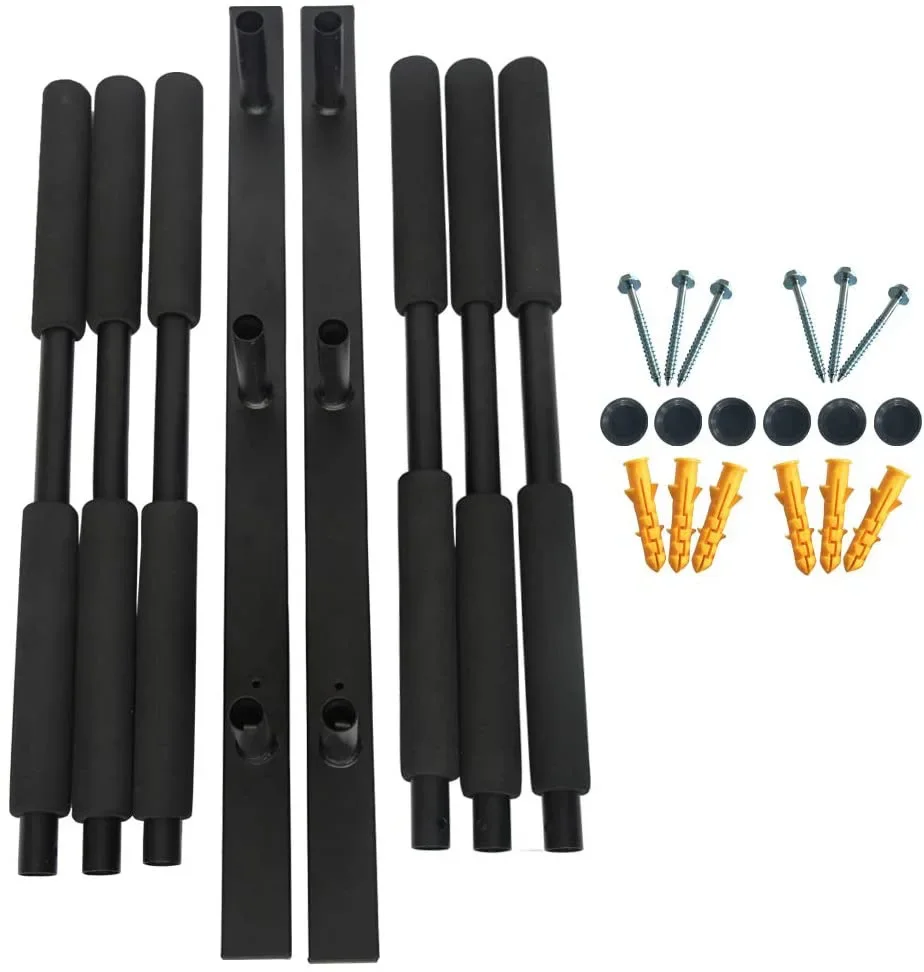 Processing  of Wall-mounted Surfboard Display Rack Snowboard Kayak Three-layer Non-slip Storage Promotional Shelves