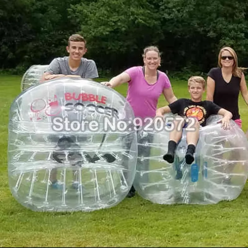 Factory Customize 1.0mm TPU/PVC Inflatable Bumper Ball,1.7m Human Hamster Ball TPU Inflatable Ball Suit For Sale