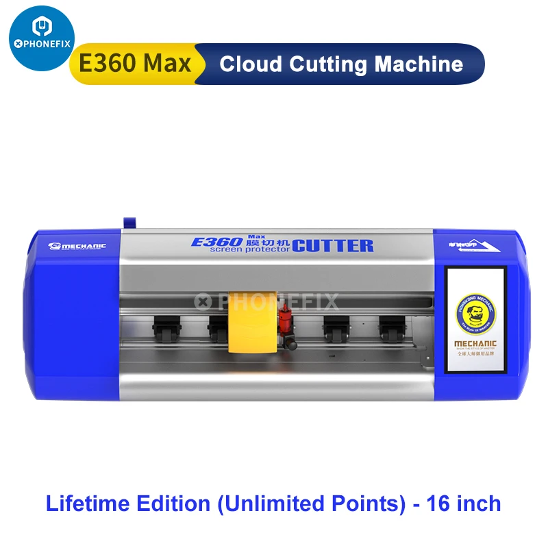 MECHANIC E360 Max Unlock Cloud Intelligent Film Cutting Machine Suitable All Hydrogel Films Phone Tablet Watch Screen Protector