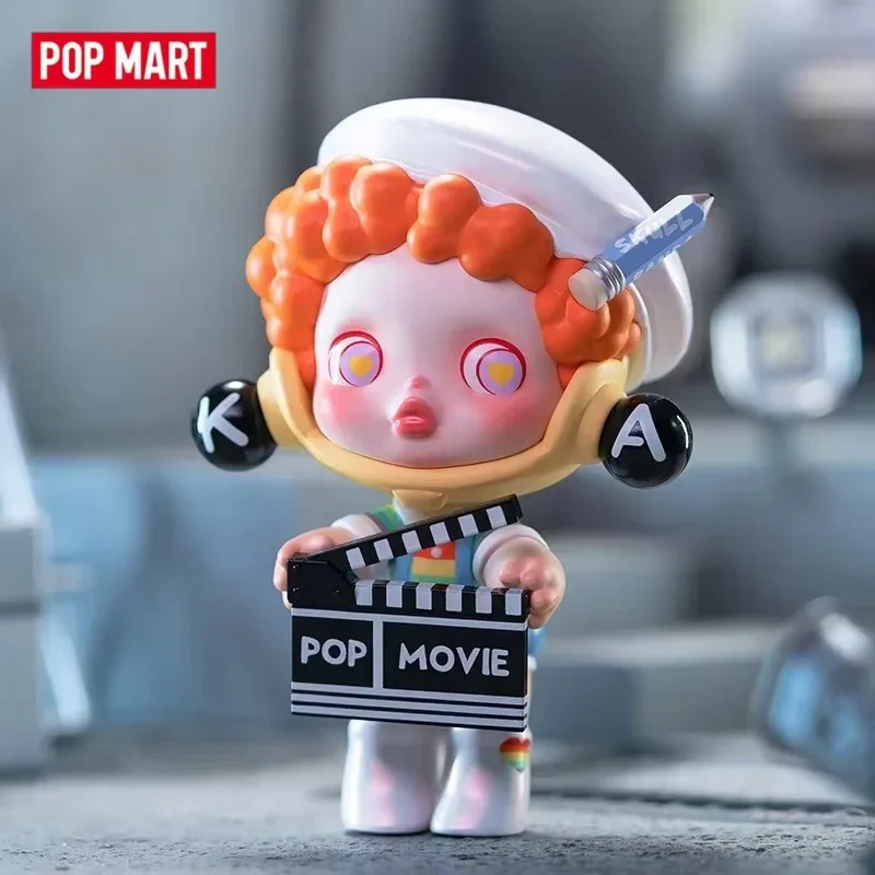 

POP MART SkullPanda Action Cut Series Blind Box Kawaii Guess Bag Toys Desktop Decoration Surprise Anime Action Figure Ornament