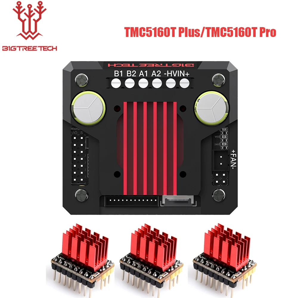 Bigtreetech Tmc5160 pro v1.1 btt ocopus pro skr v1.4用のハイパワー3Dプリンターパーツ Turbo tmc2209 mini e3