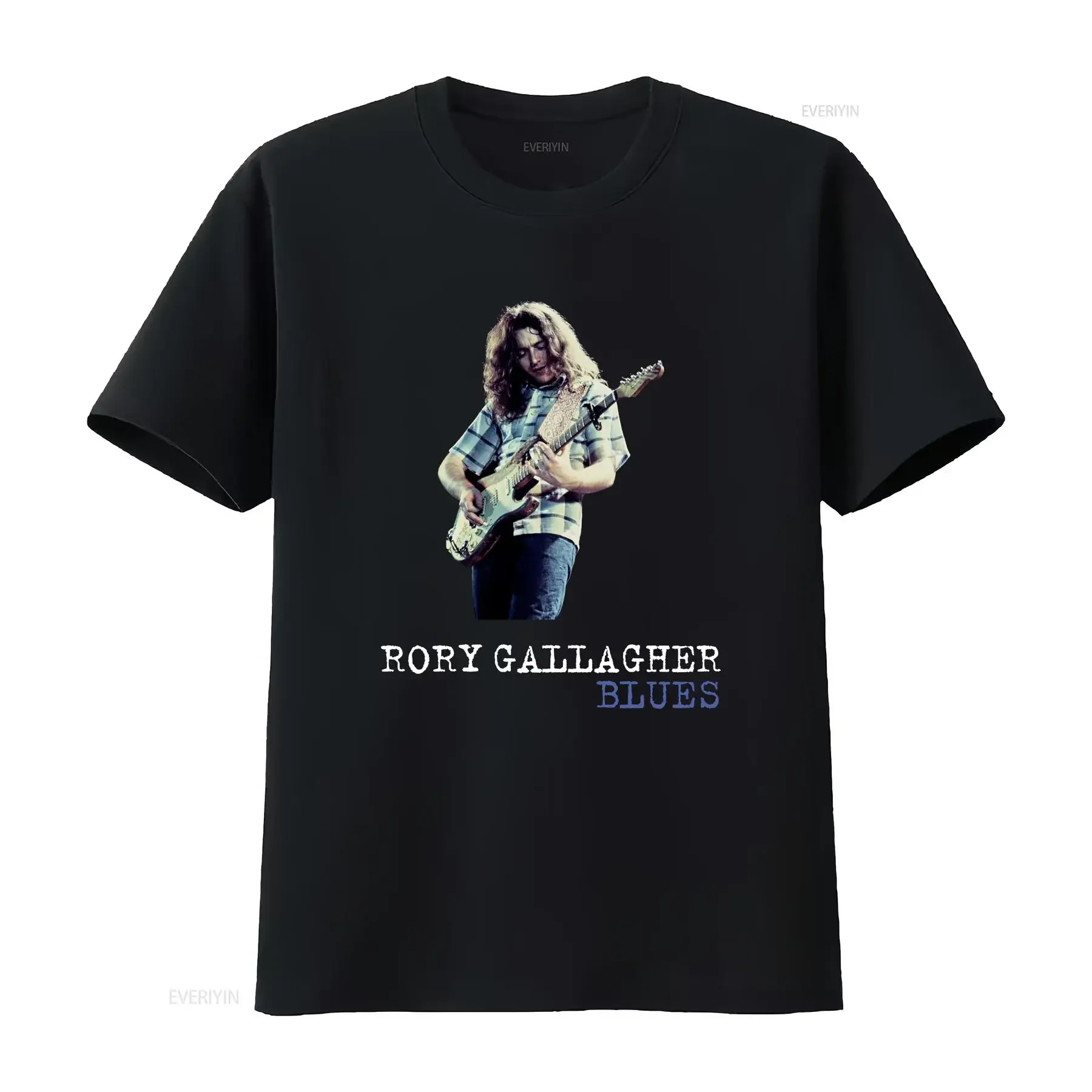 

Мужская футболка Rory Gallagher Blues, черная, все размеры от S до 5Xl 2F885, винтажный стираный универсальный топ для повседневной носки, модная графикация