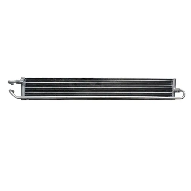 In the middle of the grille Transmission oil cooler grille Complete set of front shock absorbers