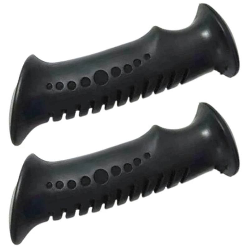 2Pcs Trekking Poles Handle Replacement Walking Cane Grip Climbing Handle