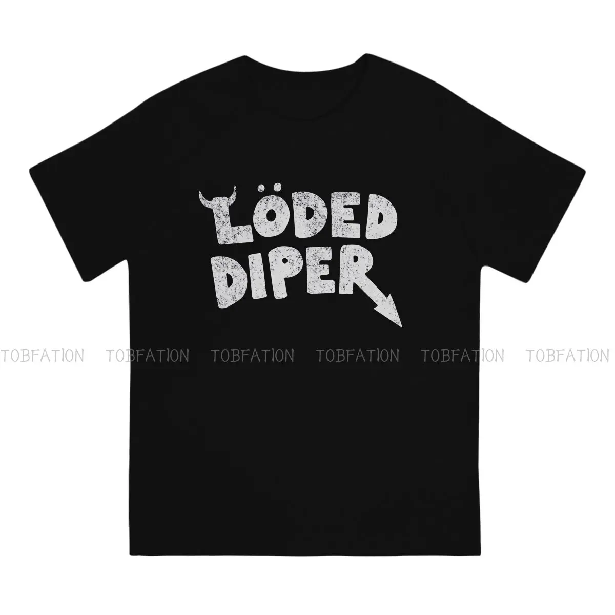 Loded Diaper Classic  Hip Hop TShirt Heavy Black Metal Casual T Shirt Summer T-shirt For Men Women