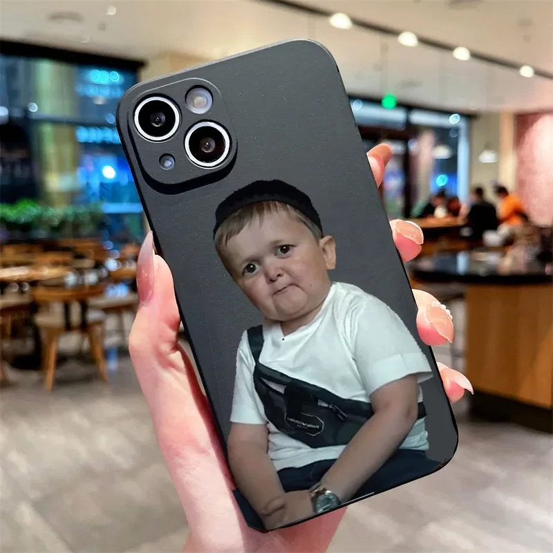 Funda de teléfono de Babaite Hasbulla para iPhone, carcasa suave de silicona a prueba de golpes, para 16, 15, 14, 13, 12, 11 Pro Max, Mini, 8, 7 Plus