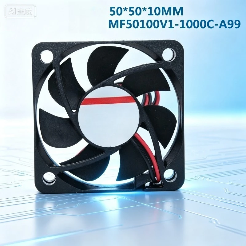 2PCS MF50100V1-1000C-A99 Fan For SUNON 50*50*10mm 5V 5CM Ultra Silent USB Cooling Fan
