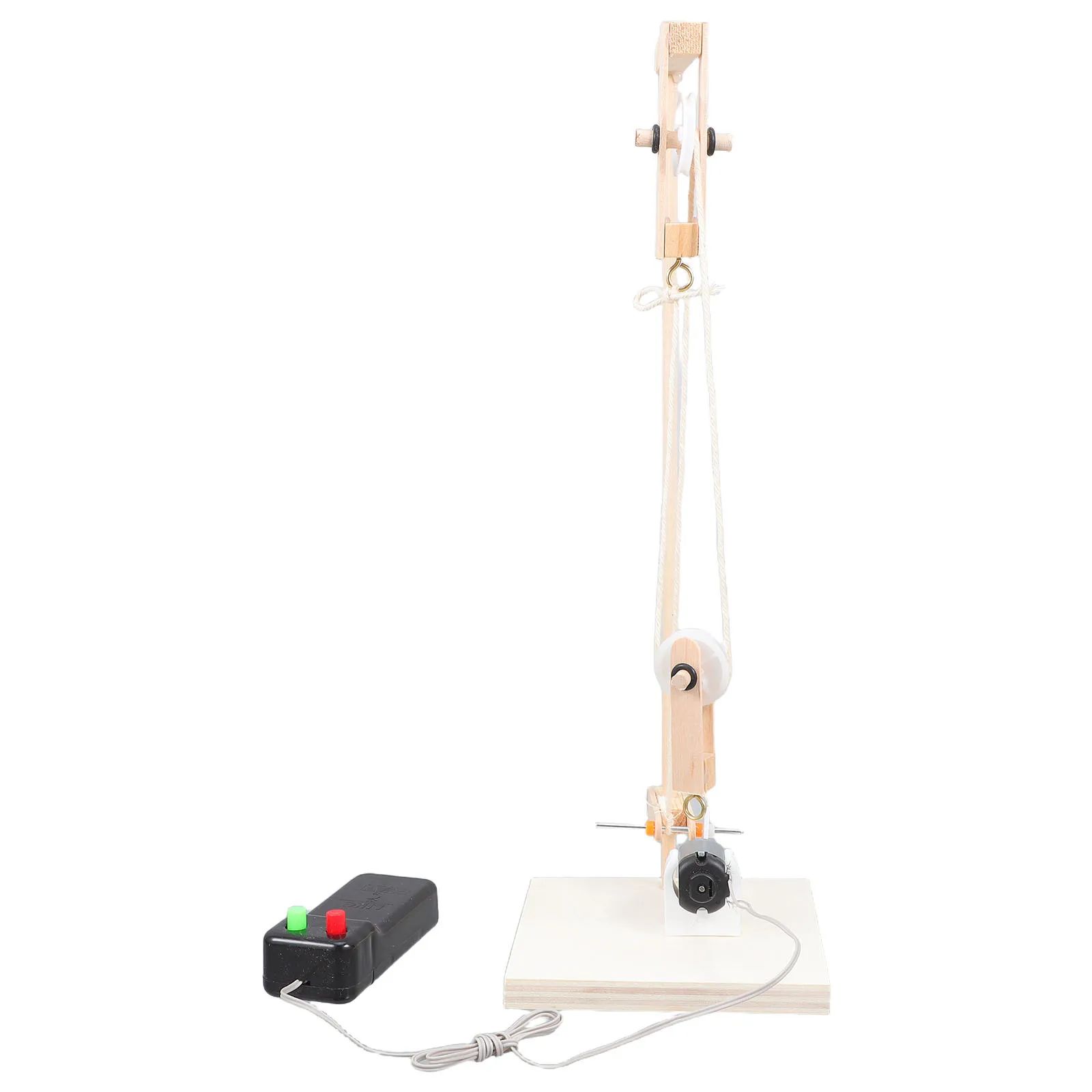 

Homemade Pulley Set Science Learning Toy Physics Kit Experimental Accessory Wheel Bracket
