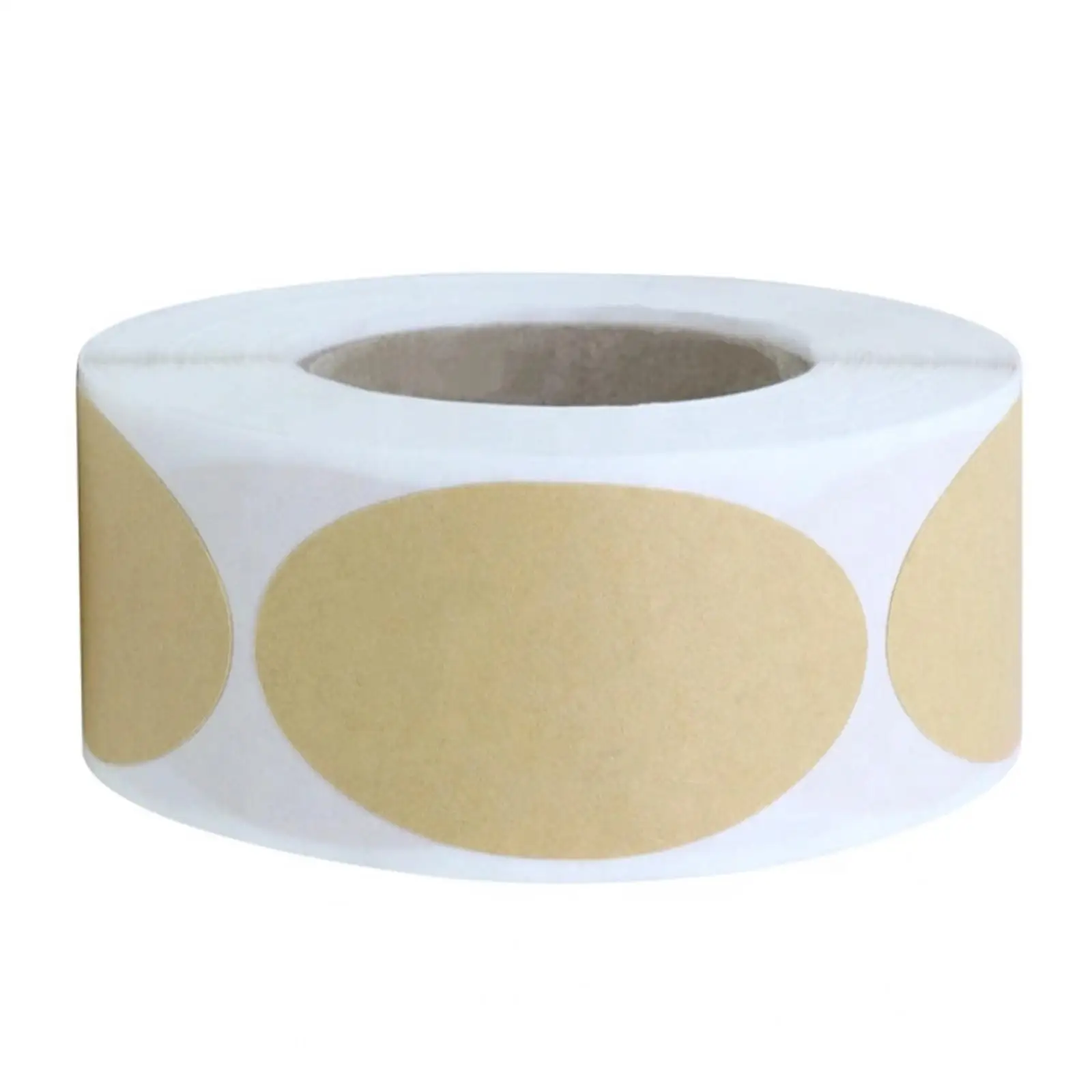 Paper Stickers Oval Blank Labels DIY Creative Scrapbooking Pieces/Roll for