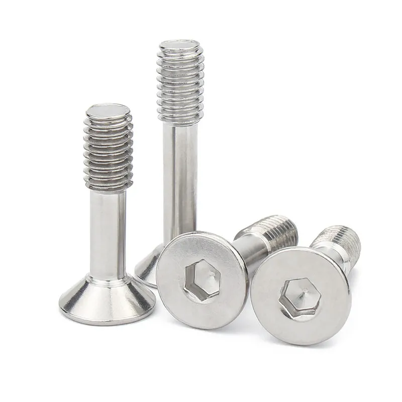 1~10Pcs M2 M2.5 M3 M4 M5 M6 M8 304 Stainless Steel Hex Socket Flat Head Captive Screw Captive Panel Screws