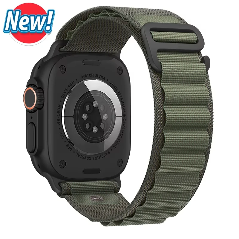Alpine Loop für Apple Watch Ultra 3 2 Armband 49mm 44mm 40mm 41mm 45mm 42mm 46mm Armband Correa iWatch Series 9 8 7 SE 10 11 Armband