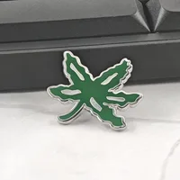 Ohio State Buckeyes Enamel Pins OSU Buckeye Leaf Award Brooches College Football Team Fans Lapel Badges Sports Jewelry Gift 5