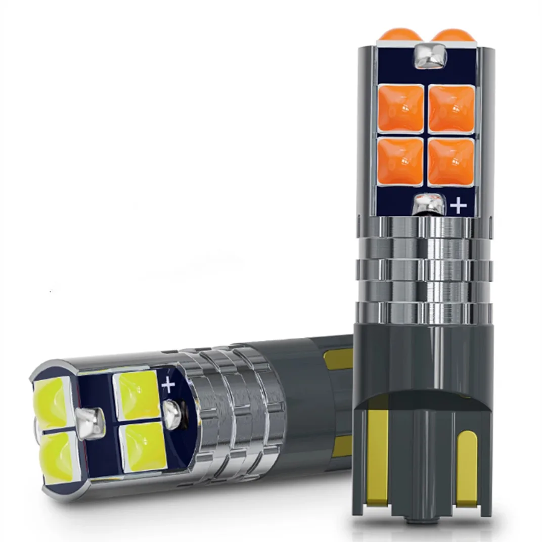 2pcs T10 LED Clearance Light License Plate Lamp T10 5W5 LED Position Light Driving Lamp Reading Light Wide Voltage Signal Light
