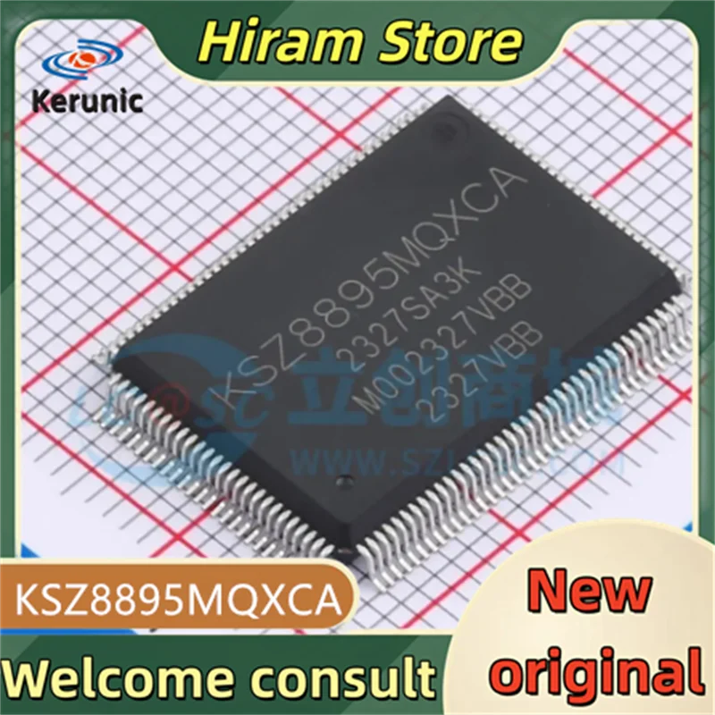 2PCS KSZ8895MQXCA New and Original KSZ8895MQXC KSZ8895M 8895