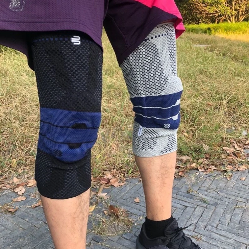 

Спортивный наколенник Bauerfeind Genutrain 8-го поколения наколенники противоскользящая поддержка для бега, фитнеса, тренировок, защитное снаряжение