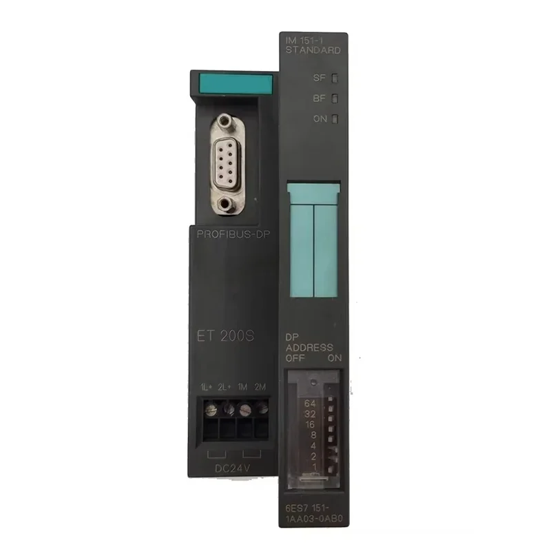 1PCS New Interface Module S7-100 6ES7151-1AA03-0AB0 6ES7151-1AA04-0AB0 6ES7151-1AA05-0AB0 6ES7151-1AA06-0AB0 6ES7151-1AA06-0AB0