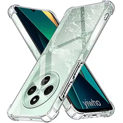 Luxury Clear Phone Case for Xiaomi Poco C75 C67 X6 Pro 5G M6 Pro 4G Back Transparent SoftShockproof Full Cover Poxo Pocco Poko