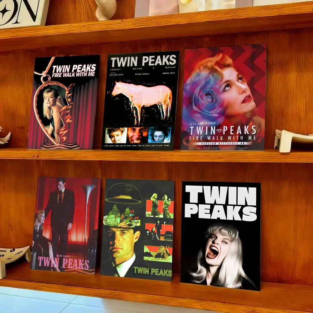 Twin Peaks Poster HD Self-adhesive Waterproof Paper Sticker Suitable For Living Rooms Bedrooms Home Decor