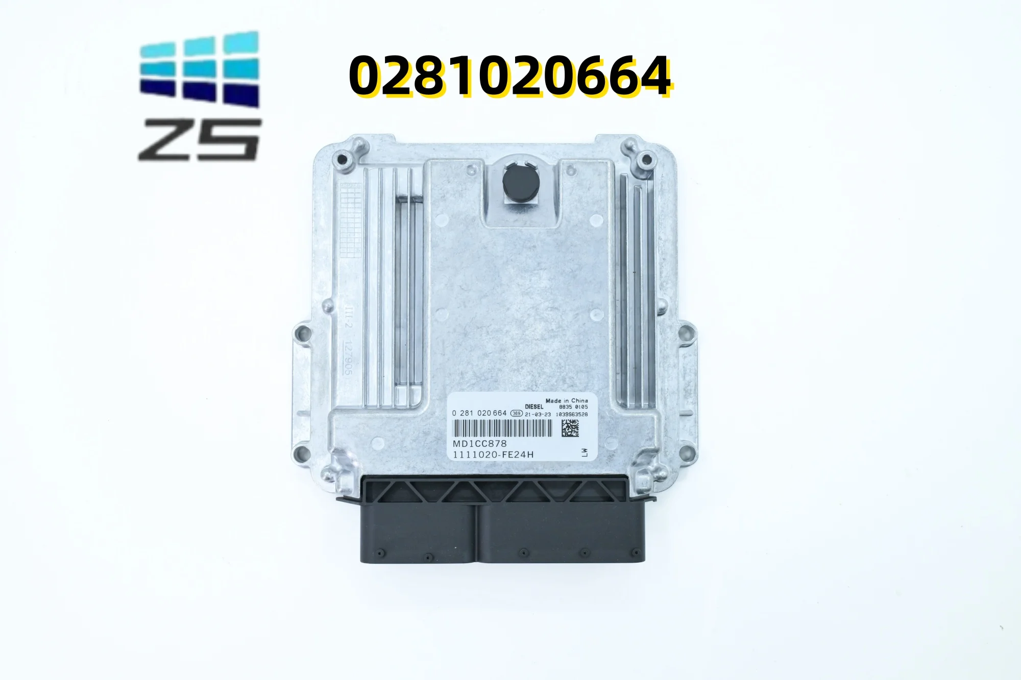 High-quality 0281020664 ECU/ECM (Engine Control Unit) for Isuzu 700P FTR 4HK1 – Pre-programmed.