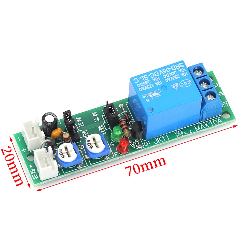 Javino JK11 DC 5V 12V 24V Adjustable Cycle Timer Delay ON/OFF Switch Relay Module 0-24 Hours