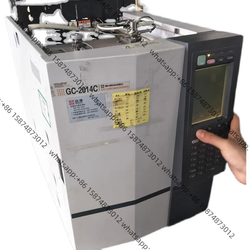 

8-9 new Shimadzu g as chromatograph GC2014C detection of white wine mineral oil analysis spot