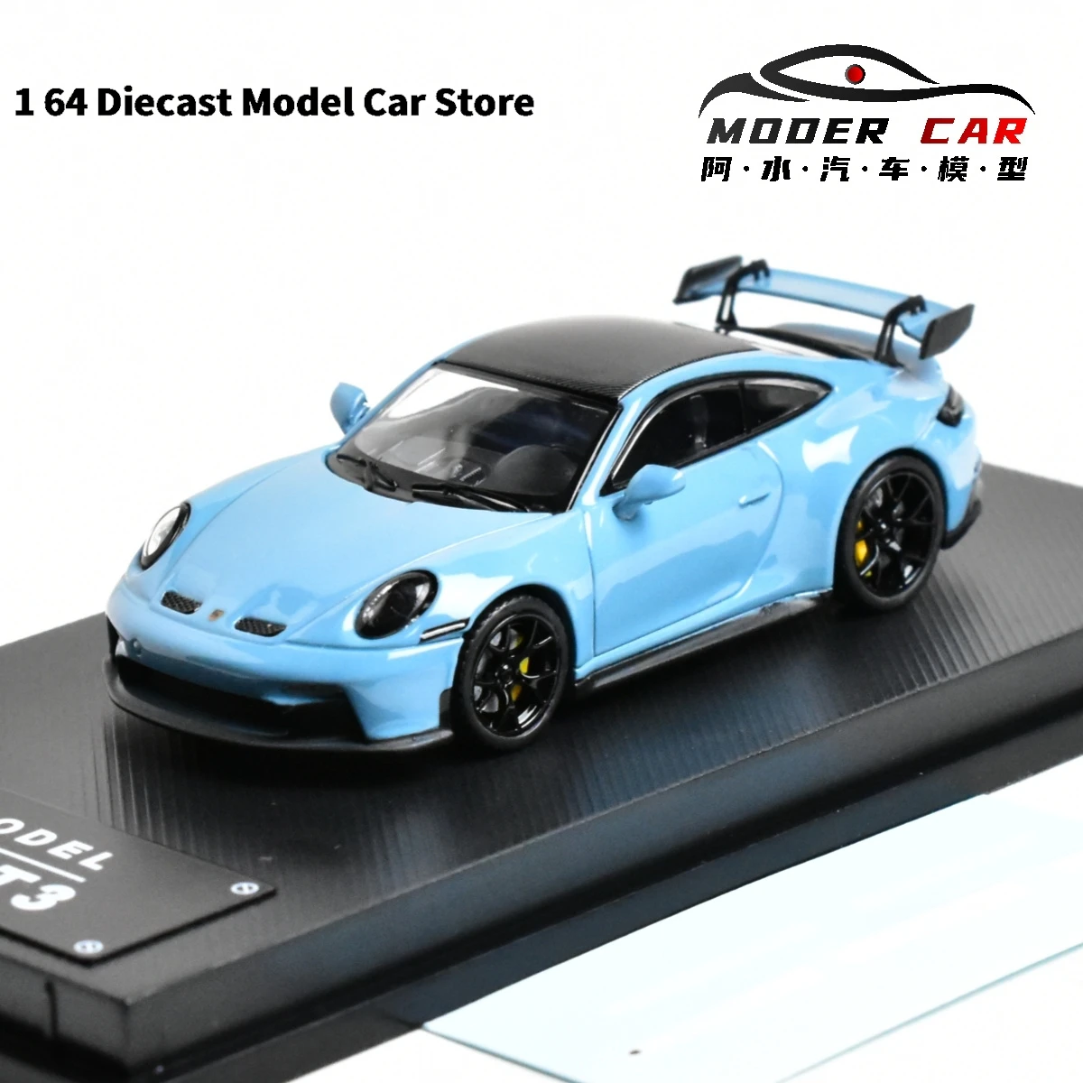 JY 1:64 911 GT3 청소년을 위한 선물 다이캐스트 모델 자동차