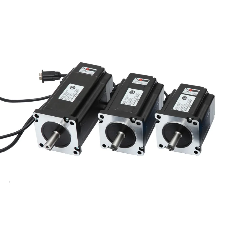 3 Axis 2 Phase 4.5N.m 8N.m 12N.m Hybrid Closed Loop NEMA 34 Stepper Motor With Stepper Driver Power Supply MACH3 Controller Card