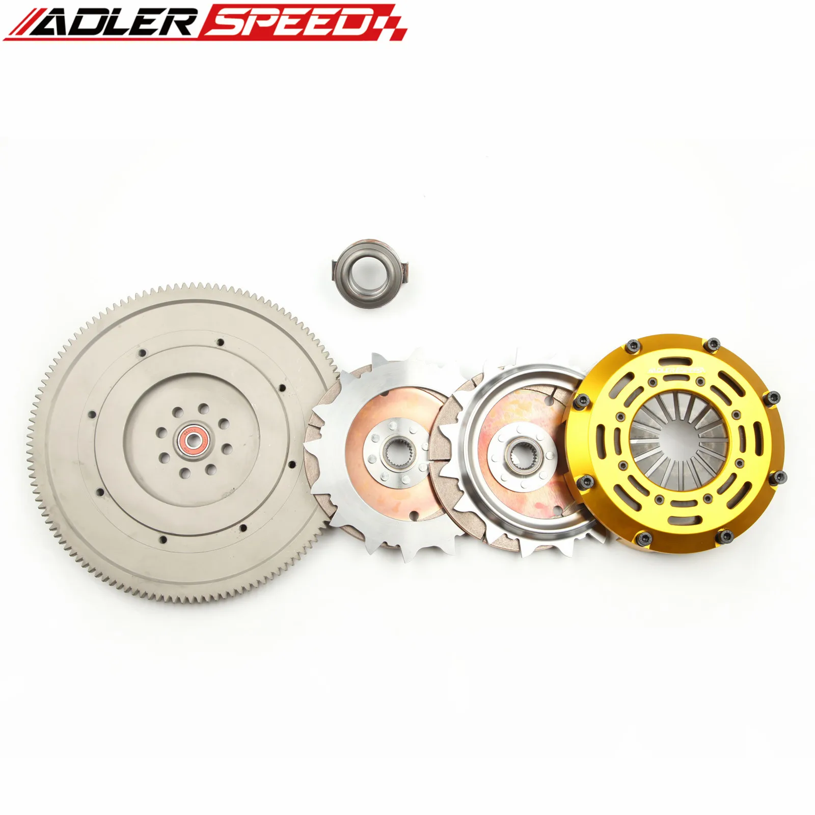 

Комплект гоночного сцепления с двойным диском и маховиком A+ ADLERSPEED 7.25" (185 мм) для SUBARU IMPREZA WRX EJ255 FA20F 2006-2017 гг.