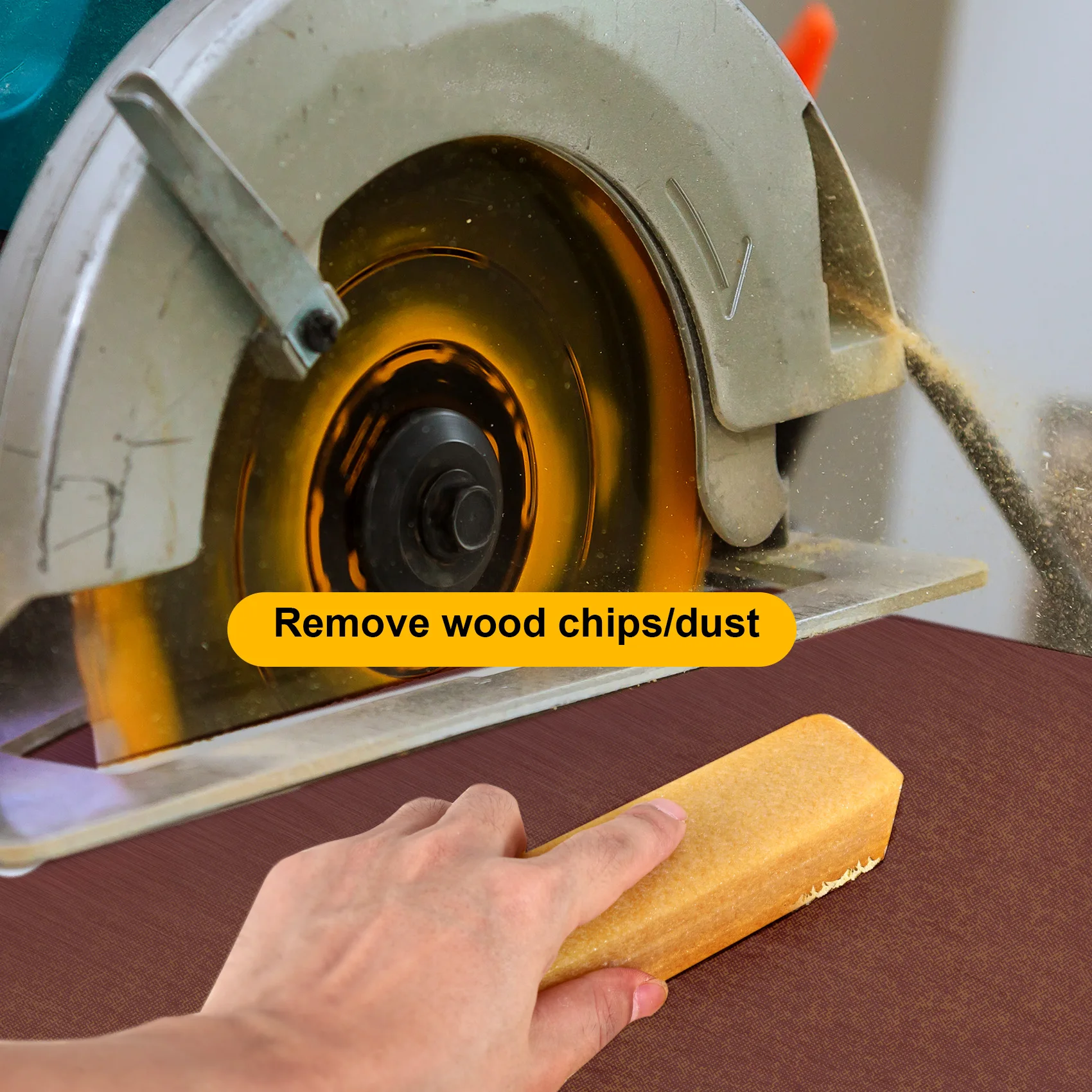 ABGE-Abrasive Cleaning Glue Stick Sanding Belt Band Drum Cleaner 40X200mm Sandpaper Cleaning Eraser For Belt Disc Sander