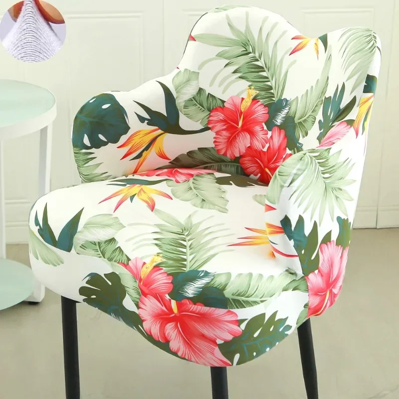 

Elastic Universal Protective Seat Cushion Backrest Seat Comb 2025 Large Curved Chair Cover Makeup Armrests Dining Table Benches