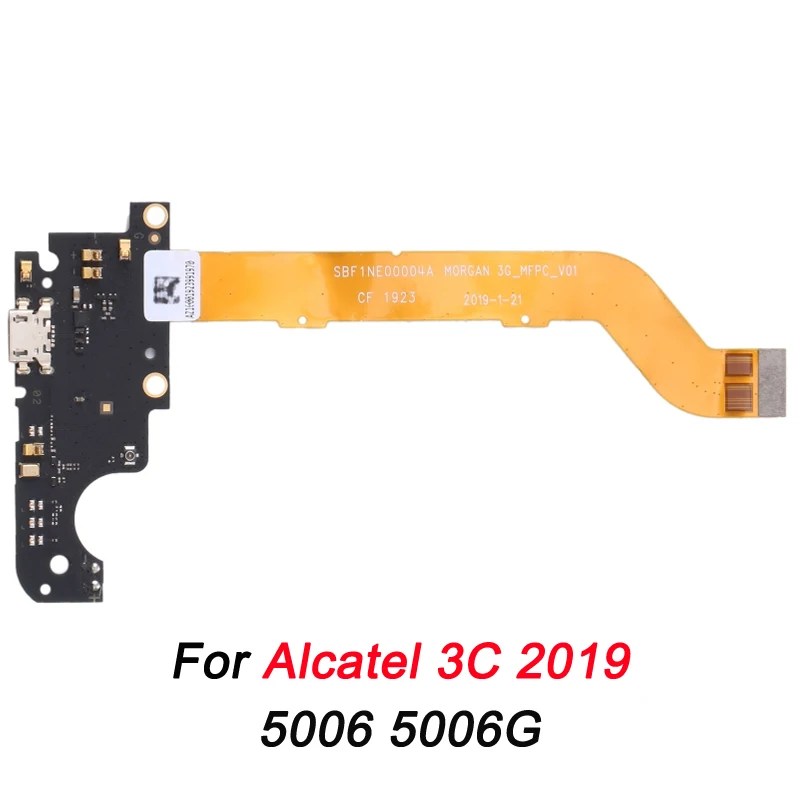 Charging Port Flex Cable For Alcatel 3C 2019 5006 5006G / Alcatel 3L 2020 5029D 5029Y 5029 / Alcatel 3X 2020 5061 5061U 5061A