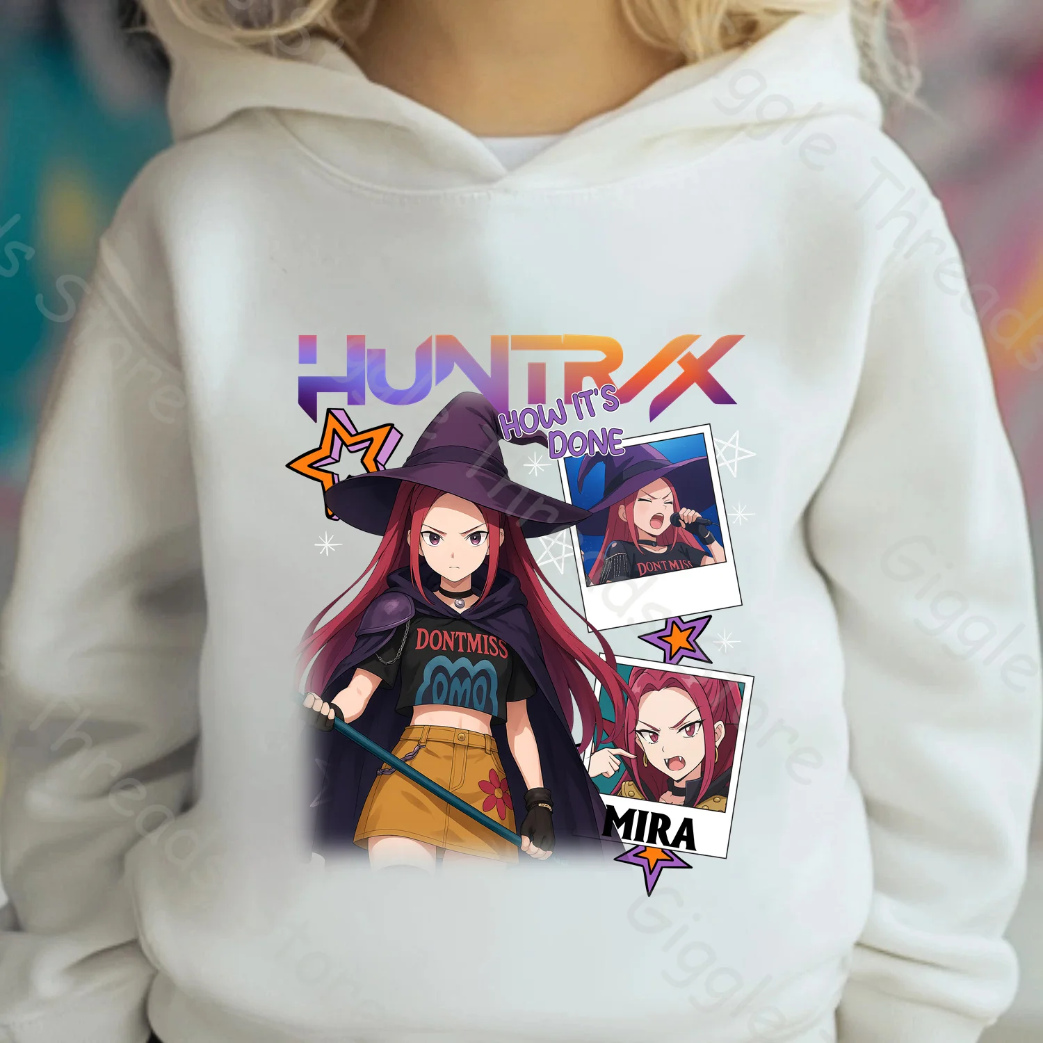

The Perfect Halloween Outfit! K-POP: Demon Hunters Cartoon Hoodie: Globally Loved, Ultra-Comfy Unisex Sweatshirt For All Kids.
