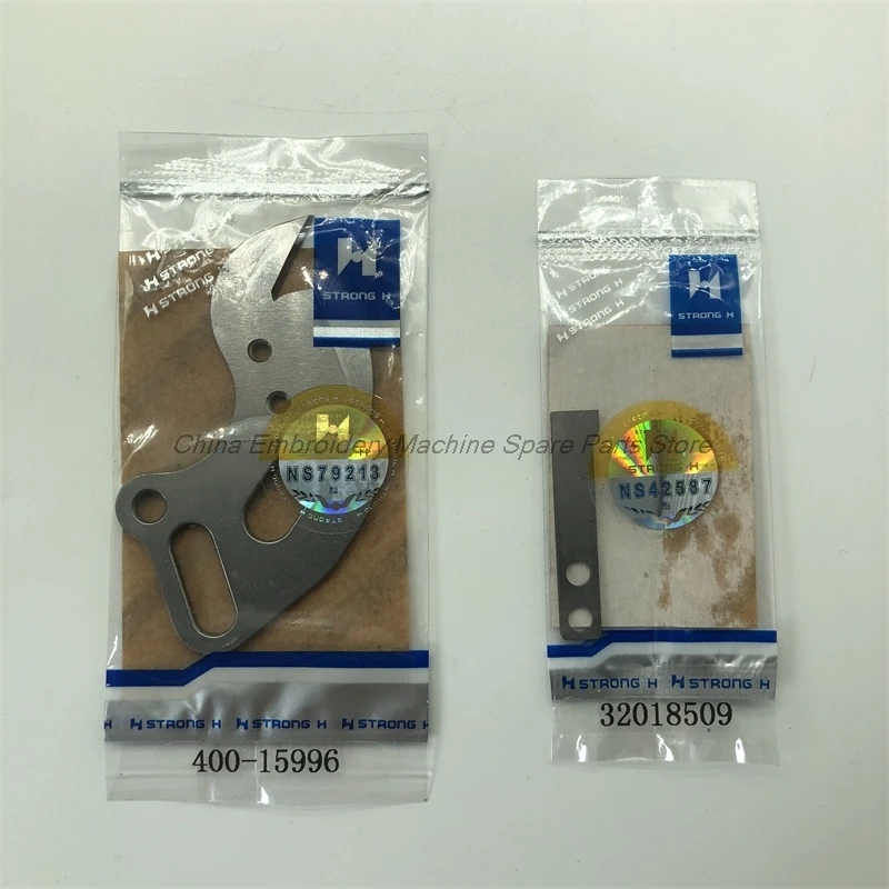 1PCS 400-15996 320-18509 Blade Strong H Moving Fixed Knife Thread Trimmer Cutter for Juki 3200 Round Head Buttonholing Sewing