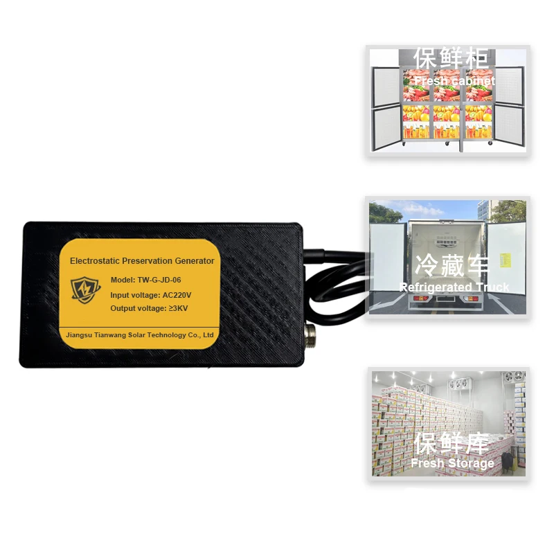 Advanced Non-Thermal Thawing System High Voltage Electrostatic Thawing Generator for Food Keep Freshness Nutrients