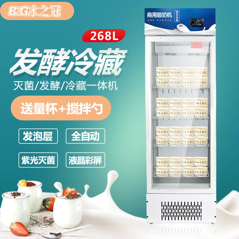 Máquina automática para hacer yogur, máquina para hacer helados Premium, 220v