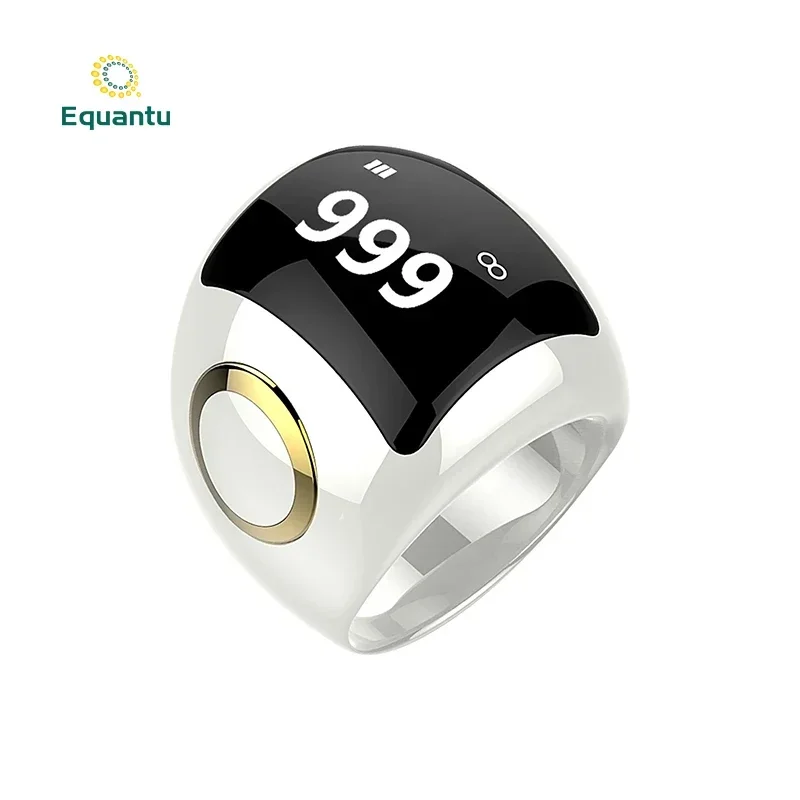 Muslim Tasbeeh Tally Counter ceramics electronic tasbih zikr ring equantu smart led  digital counter ring