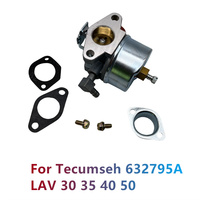 High Quality Carburetor With Gasket Adapter And Screws Replacement 632795A LAV 30 35 40 50 For Tecumseh Carb Accessories