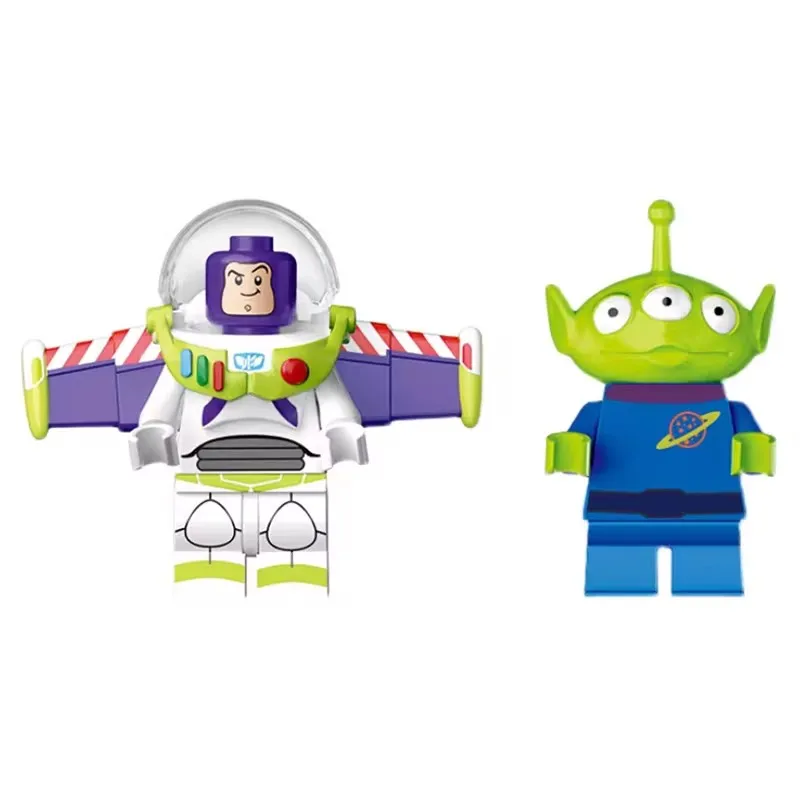 2024 New Children's Building Block Summer Gift Bath Lightyear Mech Assembly Building Block Toy Birthday Gift Home Decoration