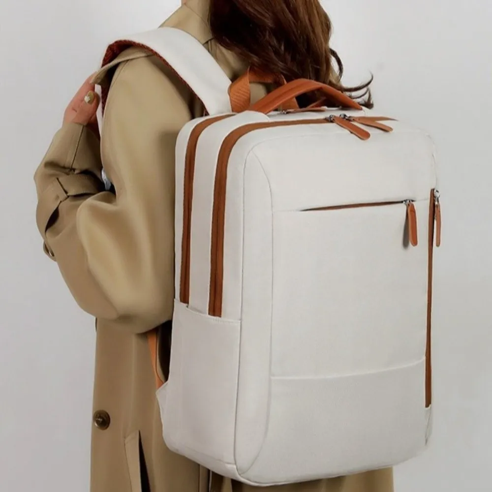 

Модный оксфордский рюкзак для ноутбука, большая емкость, износостойкая школьная сумка для студентов, зарядка через USB, деловой рюкзак для отдыха, мужской рюкзак