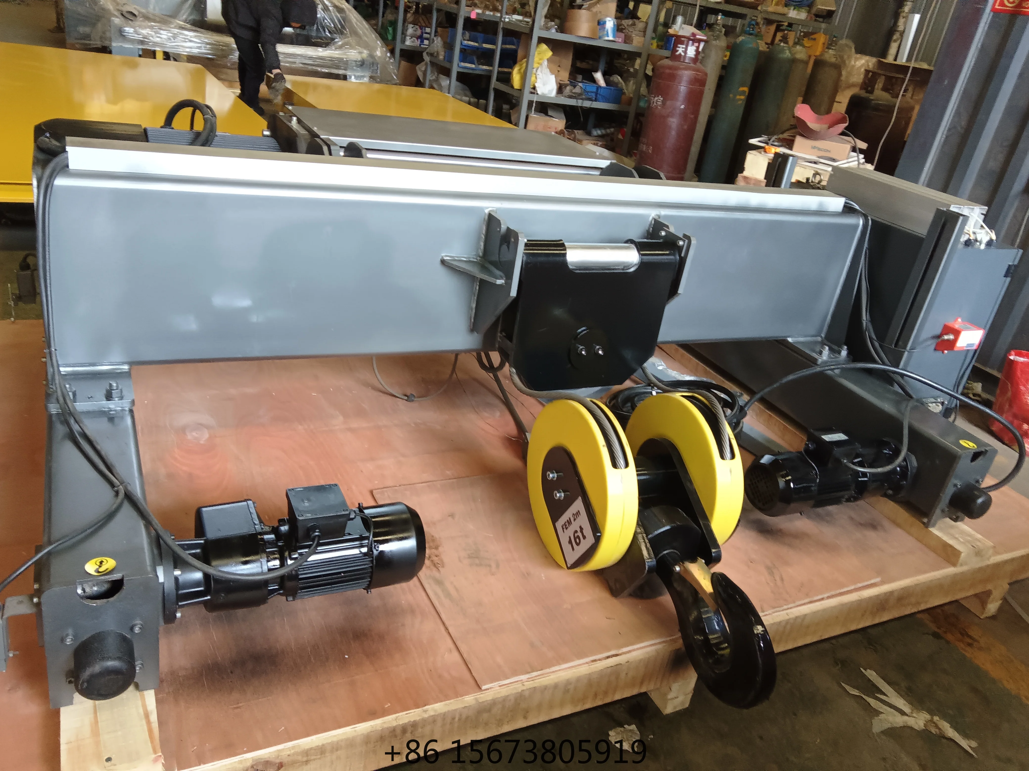 TXK 5ton European Type Electric Wire Rope Hoist with SEW Motor  Contactor Inverter