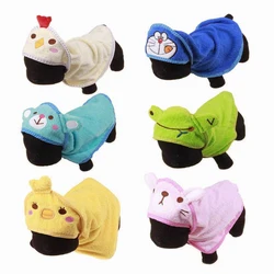 Pet Towel For Dog Cat Hoodies Puppy Super Absorbent Bathrobes Cute Pet Dog Cat Towel Dog Dog Absorbent Towel Soft Drying Bath