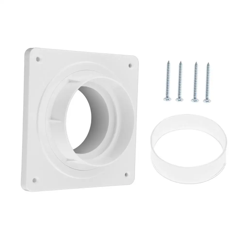 Dryer Vent Connector Set, Dryer Vent Wall Plate, Adapter, Dryer Vent Connector