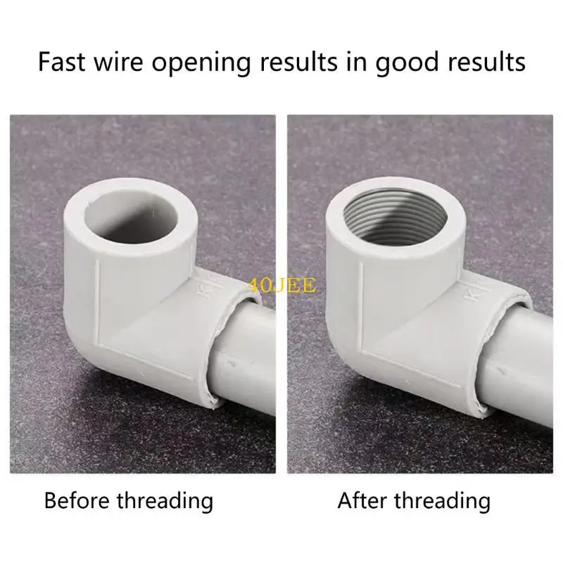 

40JE Hexagonal PPE Water Pipe Expansion Adapter For 1/2inch 3/4inch Water Pipe