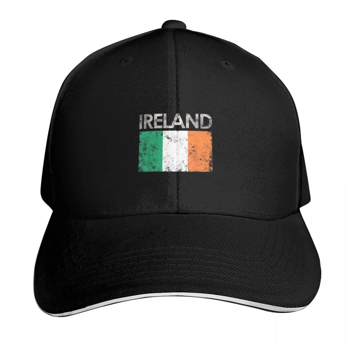 

Vintage Ireland Irish Flag Pride Baseball Cap cute Military Tactical Cap beach hat summer hat Men's Luxury Women's