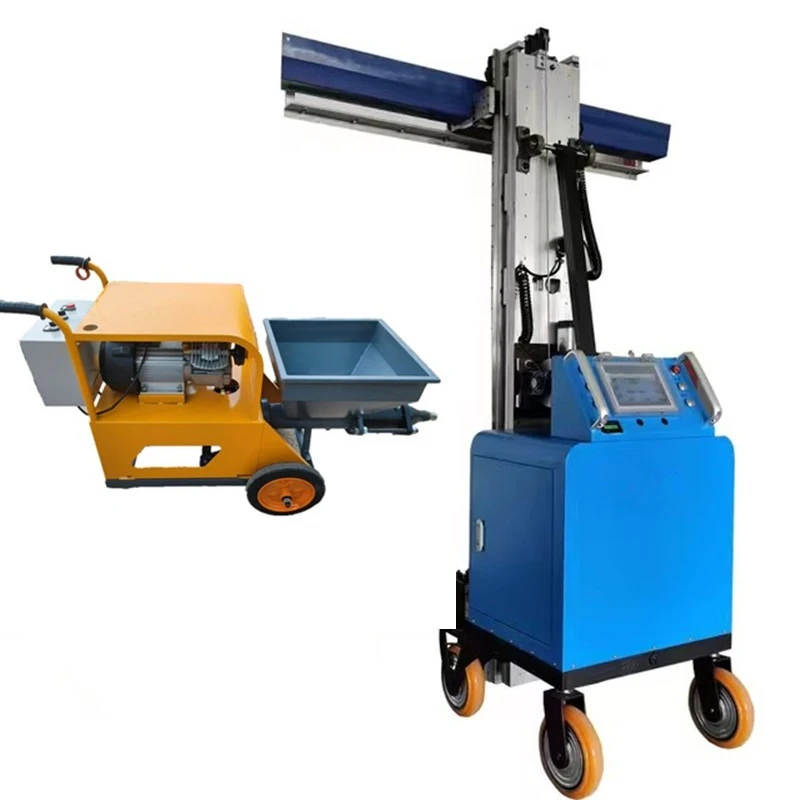 Automatic mortar smoothing, automatic mortar smoothing, electric plastering machine