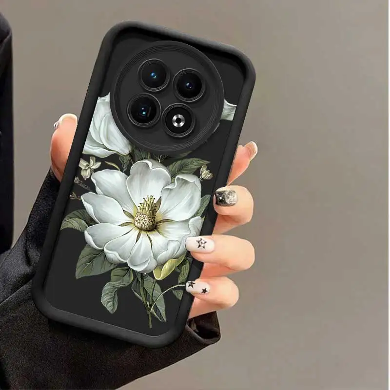 Realme12 Blooming White Flowers Sky Eye Ladder Phone Case For Realme 11 10 9i 9Pro 9i 9ProPlus 9 8i 8 8Pro 7i 7Pro 7 6 5 Cover