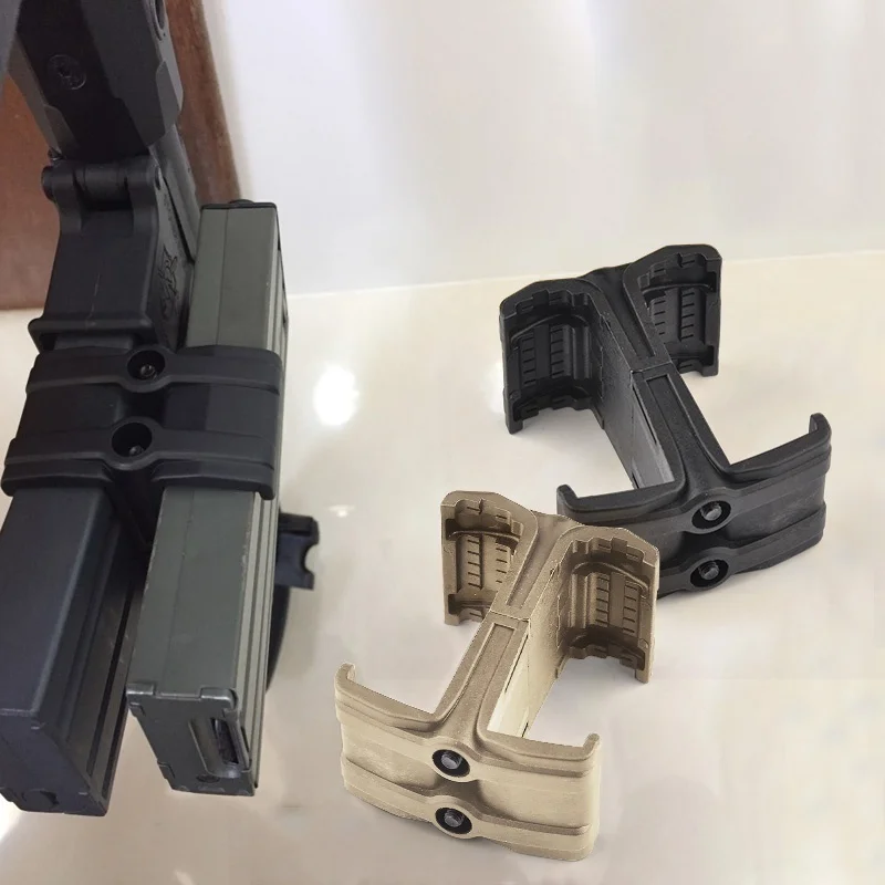 戦術ライフル銃マガジンパラレルコネクター M4 AR-15 MAG 59 アクセサリー スピードローダーキット