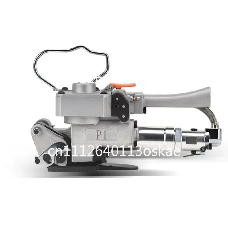 P2 Portable Hot Melt Pneumatic Buckle-free PET Plastic Steel Belt AQD Automatic Baler
