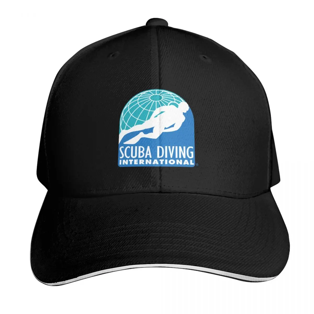 Scuba Diving International (SDI)- Official Logo Baseball Cap Vintage Retro Embroidered Lightweight Packable Gift for Him Her