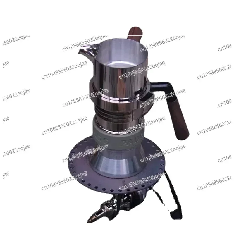 Stainless Steel Coffee Pot High Pressure Domestic Steam Extraction Mocha Machine Latte Concentrated Household